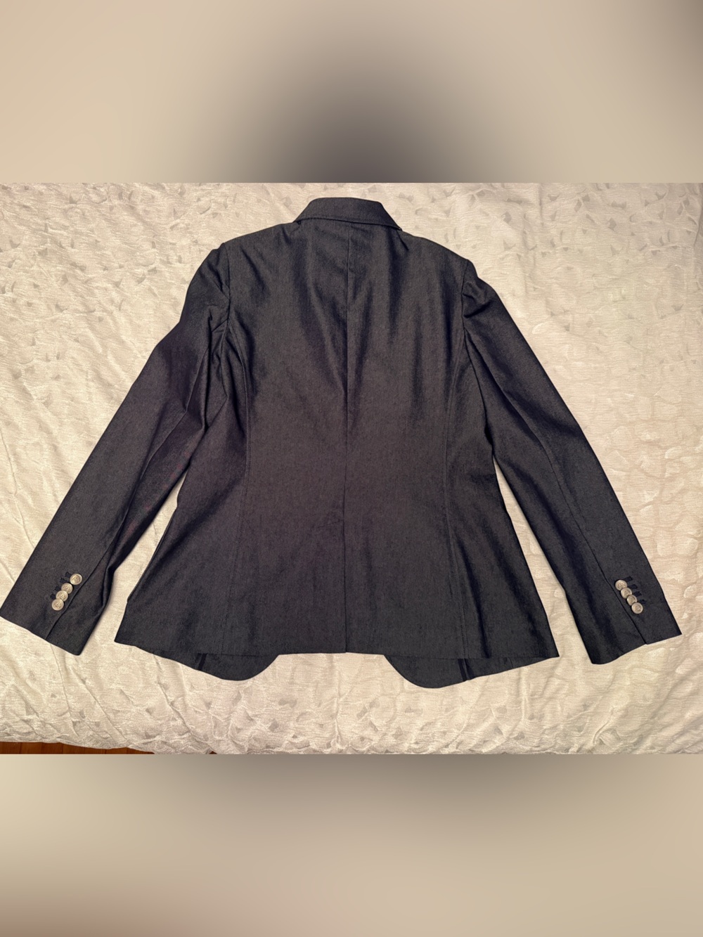 Like New, Textured Brooks Brothers Women's Blazer Jacket - Dark Grey - Picture 2 of 9